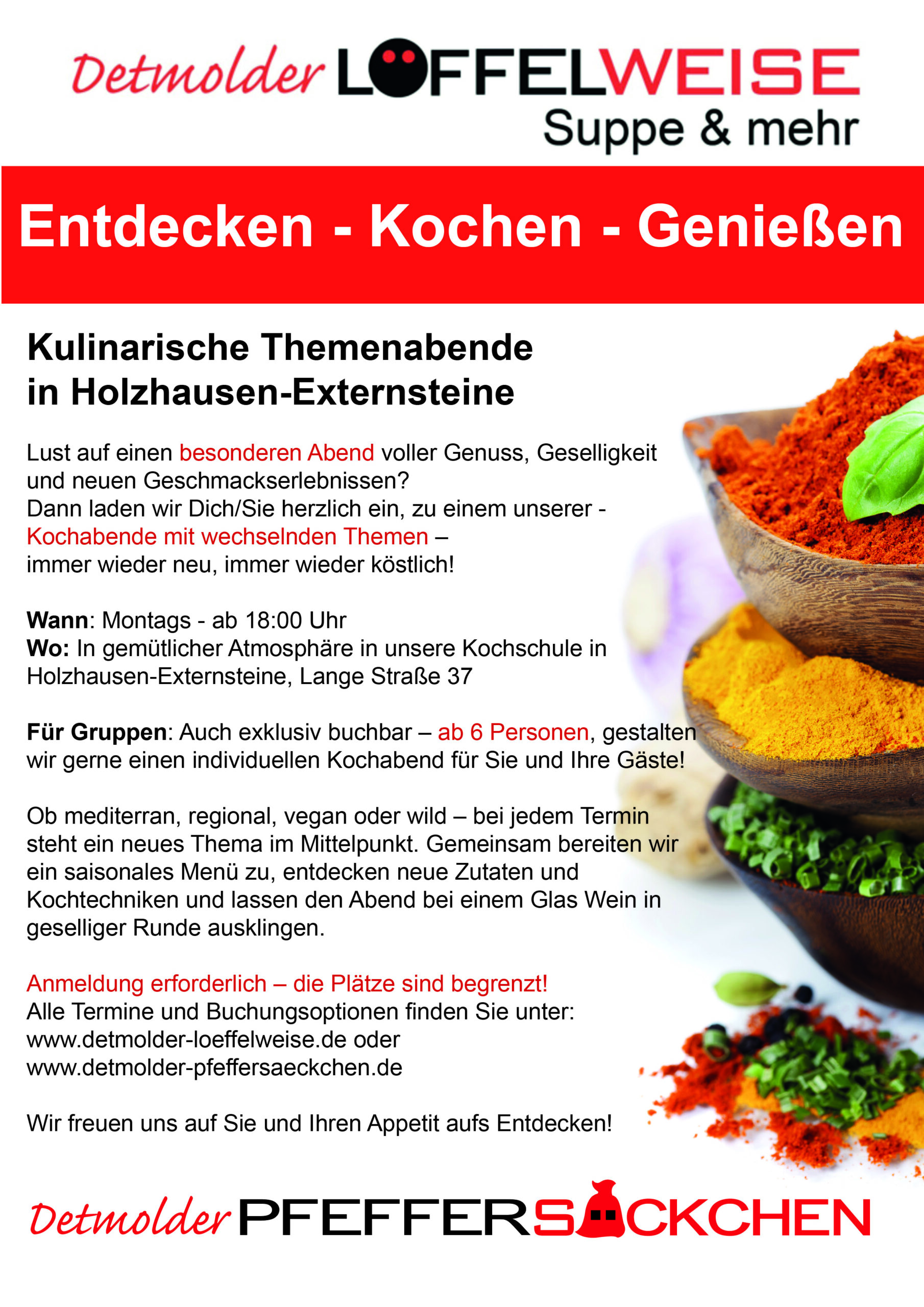 Kulinarische Themenabende